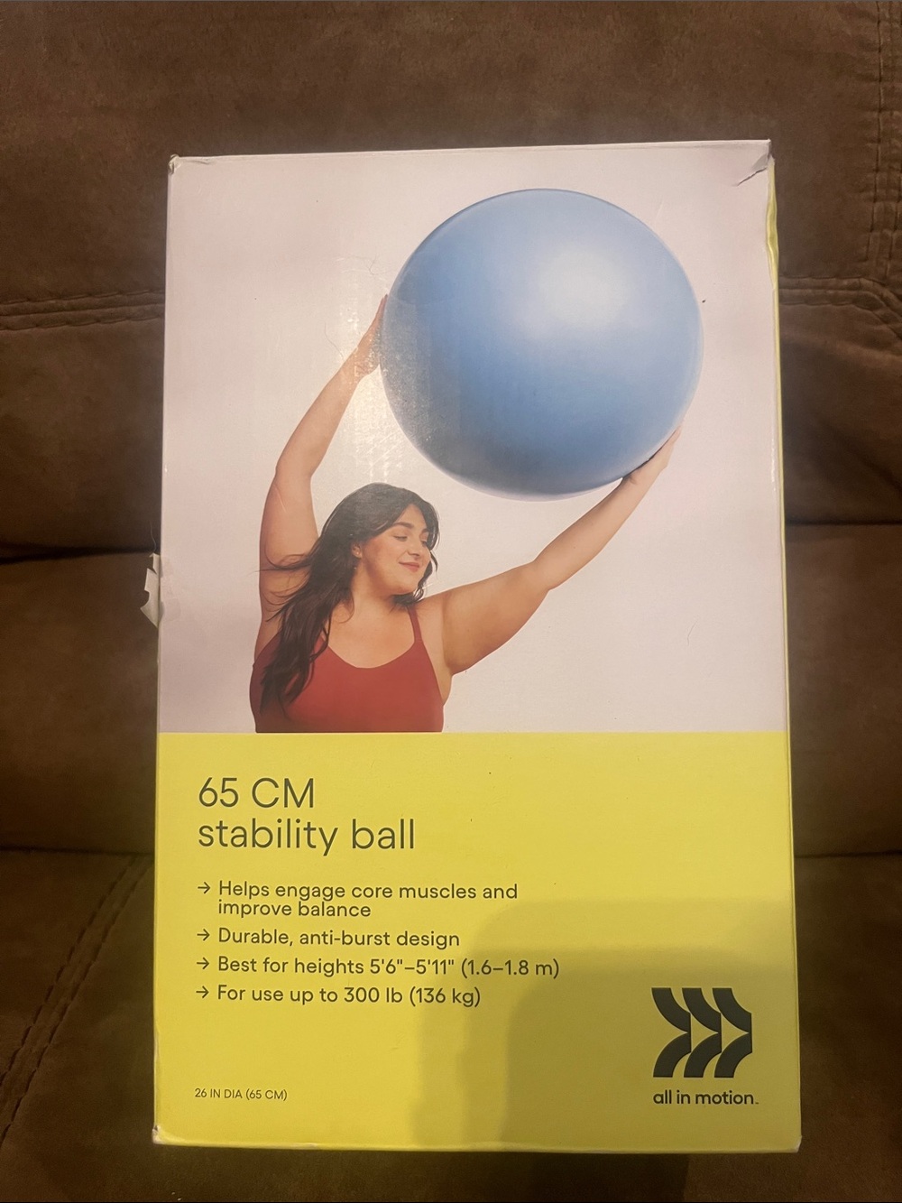 Exercise/Stability Ball Packaging